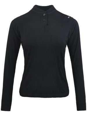 Maglia in Bambù con Bottoni Donna Damen Pullover Nachhaltig aus Bambus mit Knöpfen