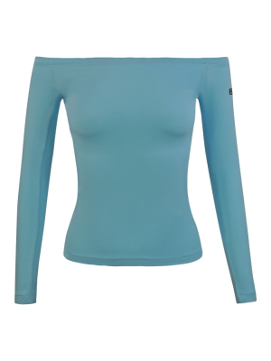 Maglia in Cotone Organico con Scollo a Barca Donna - Bio Baumwolle Pullover Damen mit U-Boot-Kragen