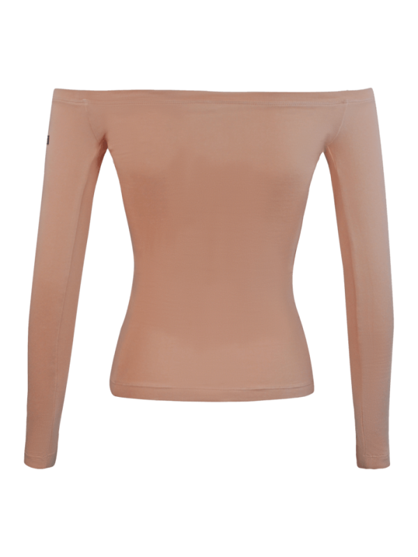Maglia in Bambù con Scollo a Barca Donna - immagine 10