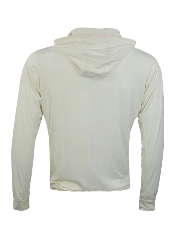 KSLSTDM001 432 Man Bamboo T Shirt with Hood and Long Sleeve