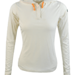 Maglia in Bambù a Maniche Lunghe Donna con cappuccio