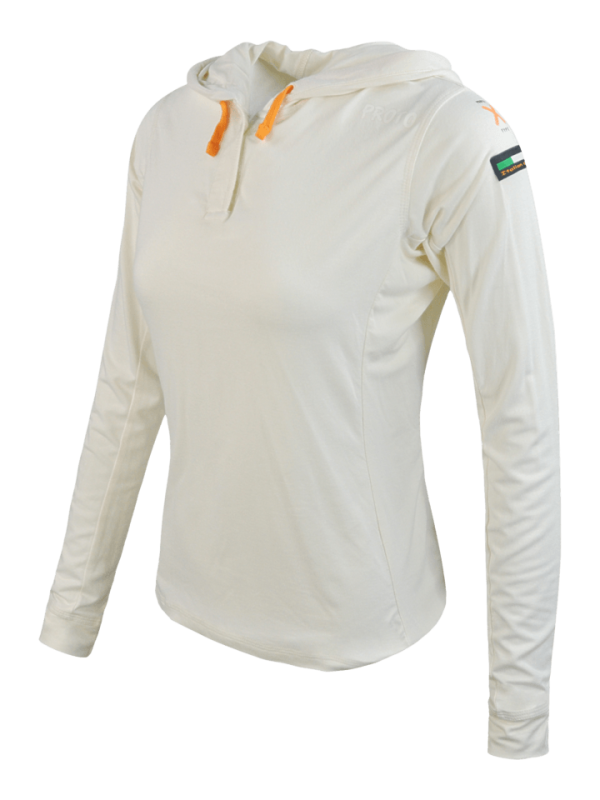 KSLSTDW001 2 Maglia in Bambù a Maniche Lunghe Donna con cappuccio