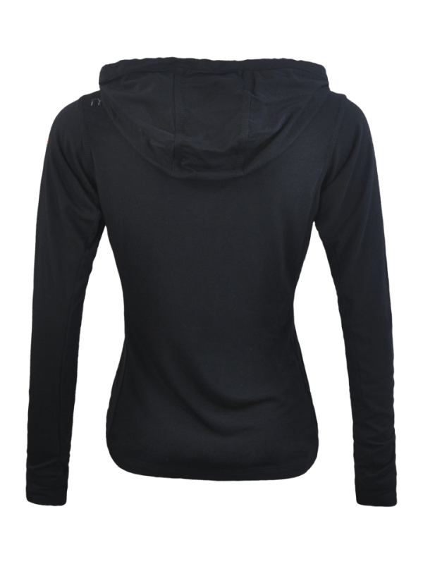 KSLSTDW001 3 1 Woman Bamboo T-Shirt - Hood and Long Sleeve