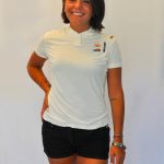 T shirt in Bambù con Bottone Donna Stampata