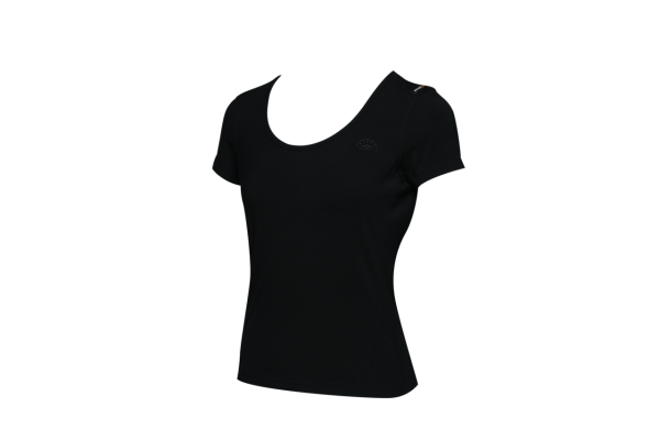 KTSPXTW017 348 1 Damen T Shirt aus Bambus mit rundem Kragen