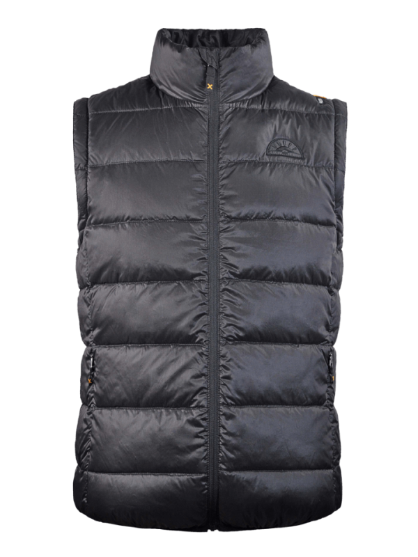 WJKPXTM004 283 Herren Daunenjacke mit abnehmbaren Ärmeln