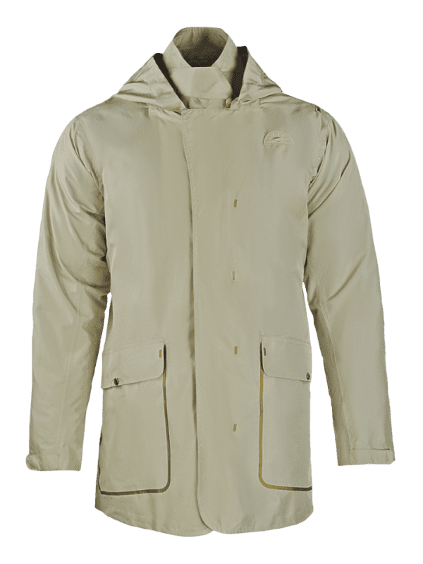 Trench Uomo con cappuccio in Seta - Trenchcoat Herren aus Seide mit Kapuze