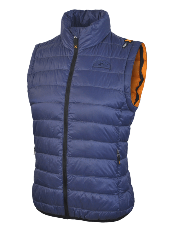 WJKPXTW005 5 Daunenjacke Damen mit abnehmbaren Ärmeln