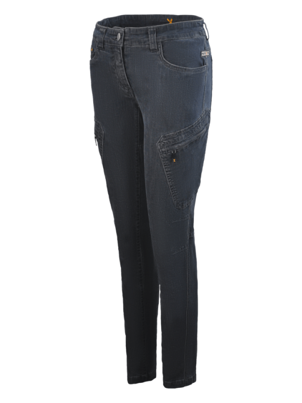 WPTPXTW009 313 Woman Dark Jeans - 7 Pockets