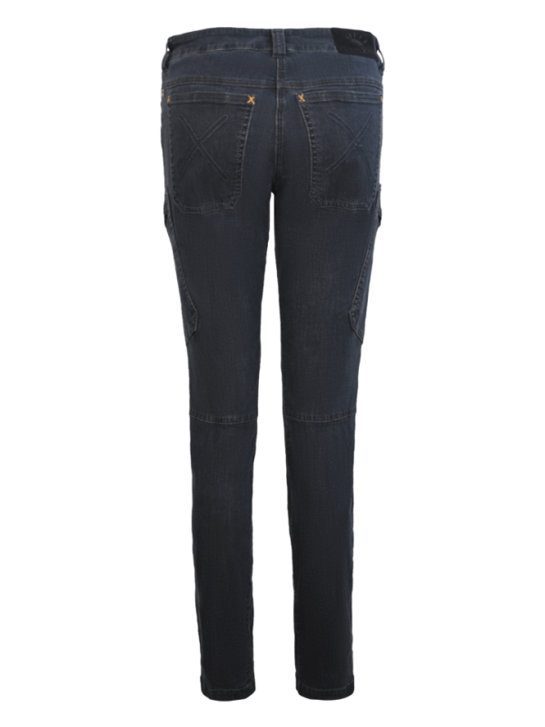 WPTPXTW009 314 Woman Dark Jeans - 7 Pockets