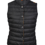 piumino smanicato donna