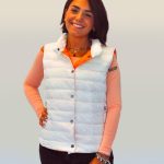 piumino smanicato donna