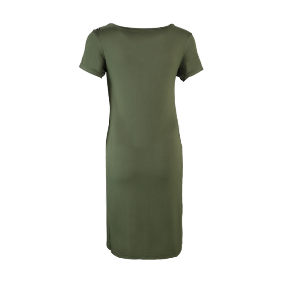 KDSPXTW001 VERDE 1 Sporty Bamboo Dress for Women