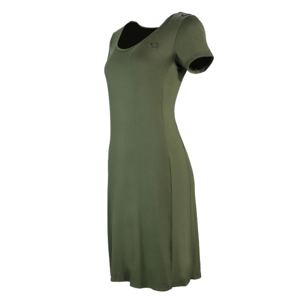 KDSPXTW001 VERDE 2 Sporty Bamboo Dress for Women