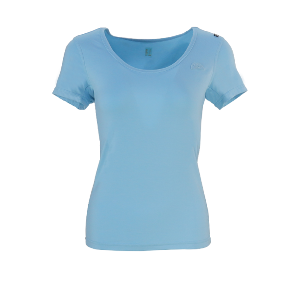 maglietta donna in bambù scollo rotondo