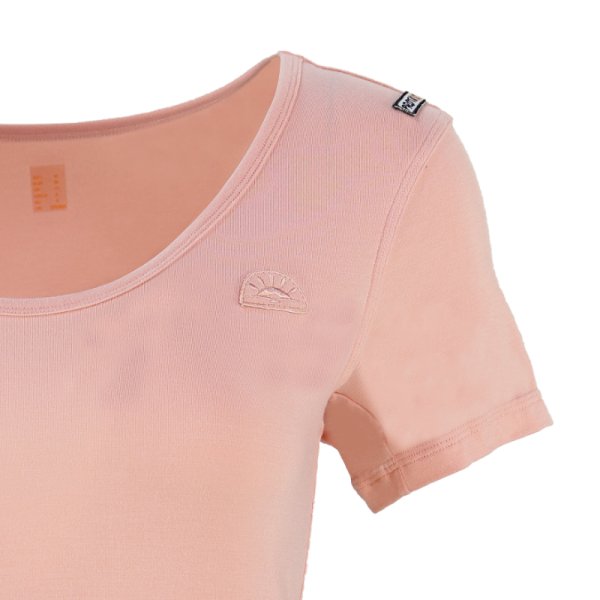 KTSPXTW017 PESCA 2 T-shirt Donna fibra di bambù con Collo Rotondo