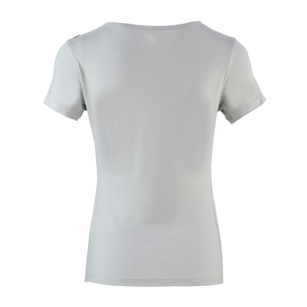 KTSPXTW017 SALVIA 1 Woman Bamboo T-Shirt - Low Round Neck