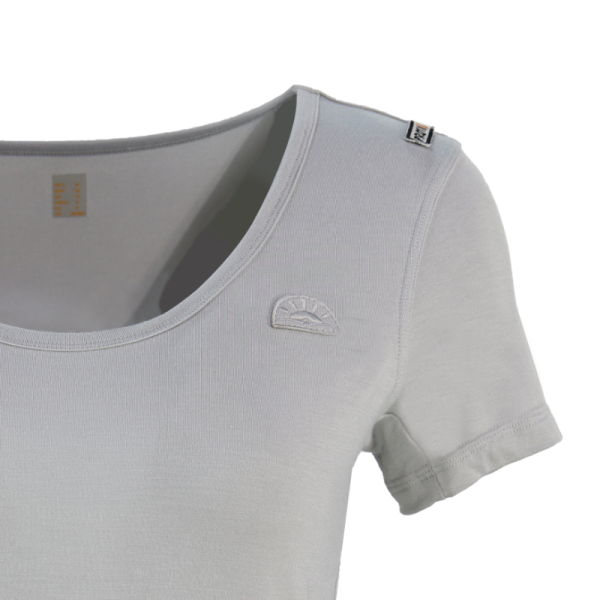 KTSPXTW017 SALVIA 4 T-shirt Donna fibra di bambù con Collo Rotondo