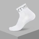 white short bamboo socks