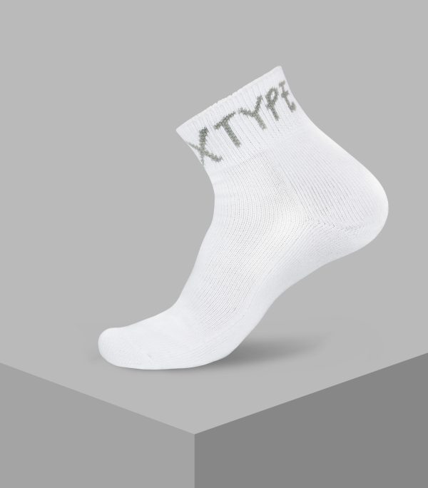 white short bamboo socks