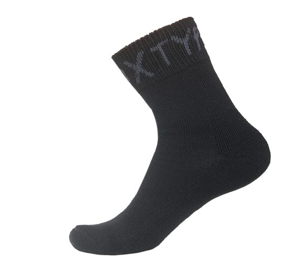 short black bamboo socks