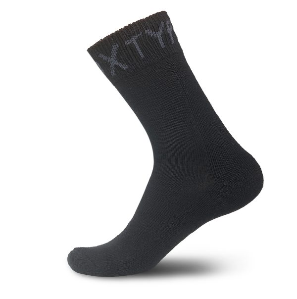 long black bamboo socks