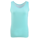 canotta con reggiseno incorporato verde acqua (1)