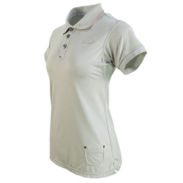 women's sand bamboo polo shirt (1)