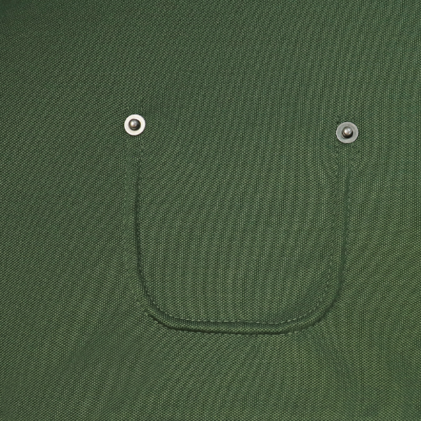 men's forest green bamboo polo shirt (2)