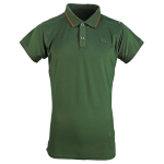 Waldgrünes Bambus-Poloshirt für Herren (3)