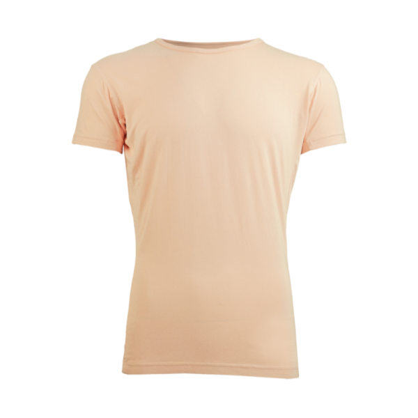 KTSPXTM015 PEACH Man Bamboo Hypoallergenic T-Shirt - Easy Round Neck