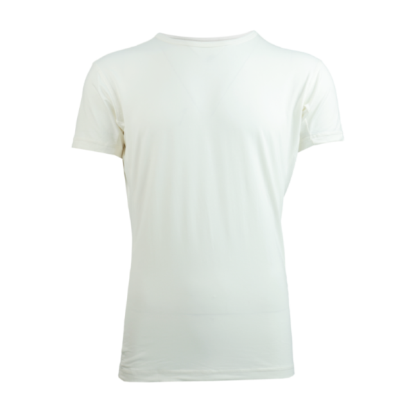 KTSPXTM015 WHITE Bambus T Shirt Herren mit rundem Kragen