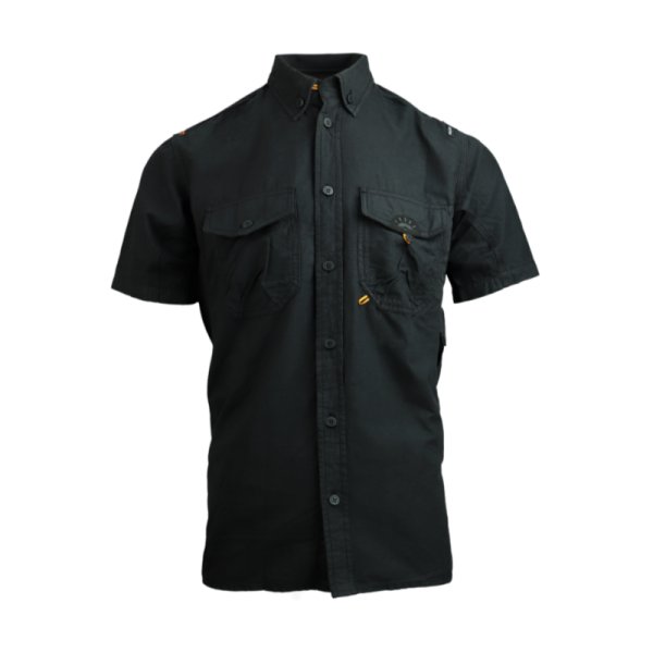 WSSPXTM006 NERO Man Organic Cotton Shirt - Short Sleeve
