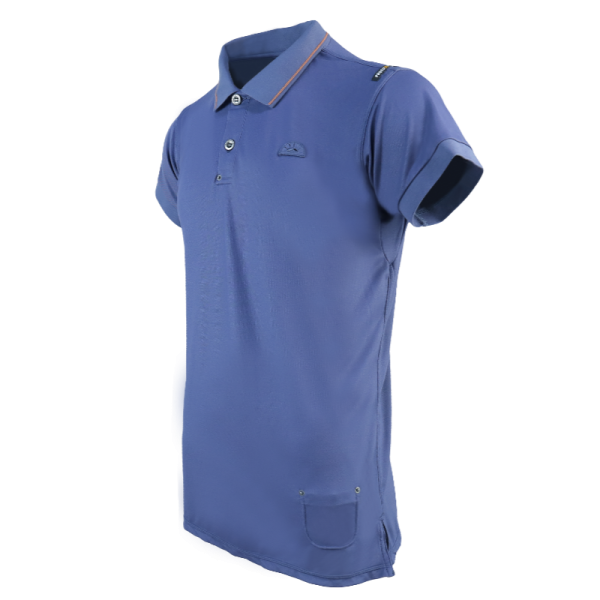 Polo uomo bambù navy(2)