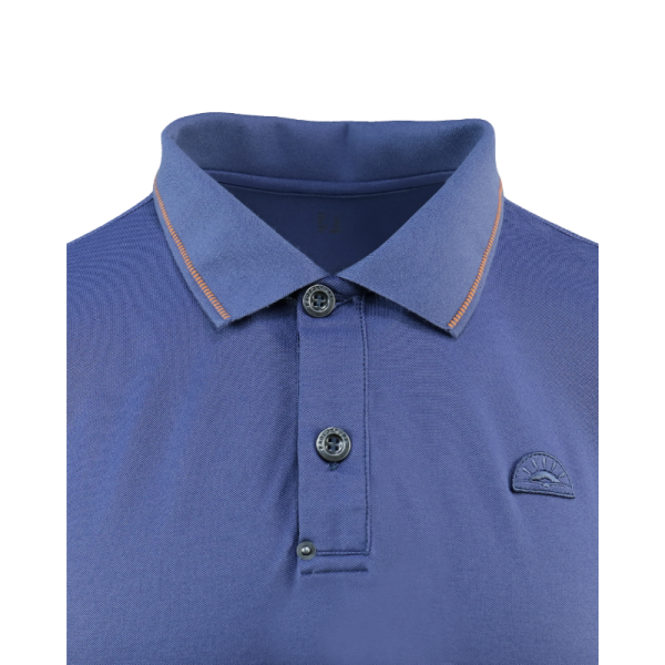 Polo uomo bambù navy(5)